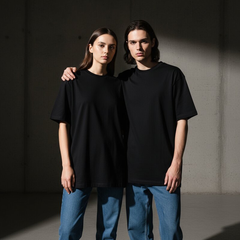 Футболка оверсайз под брендирование — от 500 рублей