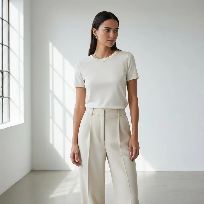 Женская футболка облегающего кроя для мерча — от 350 рублей